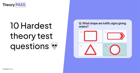 why is the theory test so hard|20 hardest theory test questions.